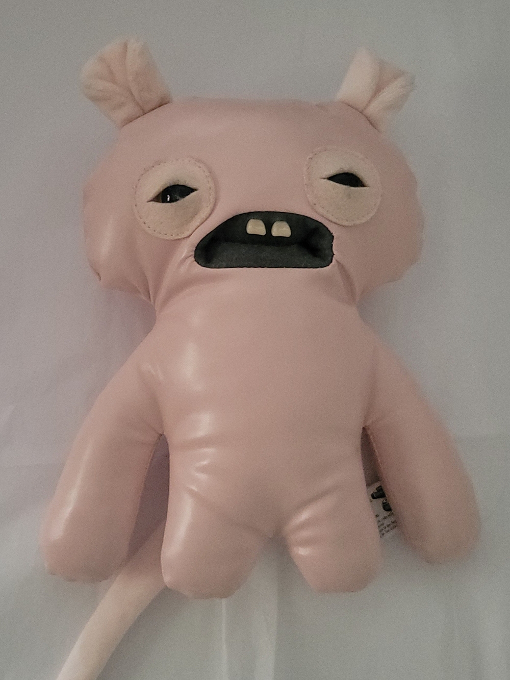 Plush Pink Monster Doll - Soft Cute Character Toy